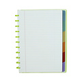 Atoma Schrift Atoma A4+ lijn 120blz 90gr PP transparant assorti