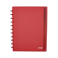 Atoma Schrift Atoma A4+ lijn 120blz 90gr PP transparant assorti