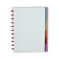 Atoma Schrift Atoma A4+ lijn 120blz 90gr PP transparant assorti