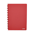 Atoma Cahier Atoma A4 ligné 144 pages 90g PP transparent assorti