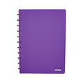 Atoma Cahier Atoma A4 ligné 144 pages 90g PP transparent assorti