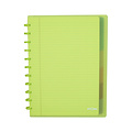 Atoma Cahier Atoma A4+ carreau 5mm 120 pages 90g PP transparent assorti