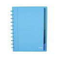 Atoma Cahier Atoma A4+ carreau 5mm 120 pages 90g PP transparent assorti