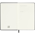 Moleskine Agenda 2025/2026 Moleskine 18M Planner Weekly 7 jours/1 page Pocket CR noir