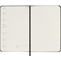 Moleskine Agenda 2025/2026 Moleskine 18M Planner Weekly 7 jours/1 page Pocket CR noir