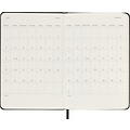 Moleskine Agenda 2025/2026 Moleskine 18M Planner Weekly 7 jours/1 page Pocket CR noir