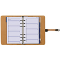 Kalpa Organiseur Kalpa Personal Agenda 2025-2026 7 jours/2 pages serpent brun