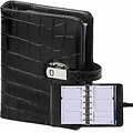 Kalpa Organiseur Kalpa Pocket Agenda 2025-2026 7 jours/2 pages croco noir