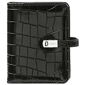 Kalpa Organiseur Kalpa Pocket Agenda 2025-2026 7 jours/2 pages croco noir
