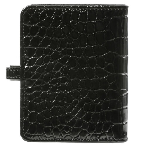 Kalpa Organiseur Kalpa Pocket Agenda 2025-2026 7 jours/2 pages croco noir