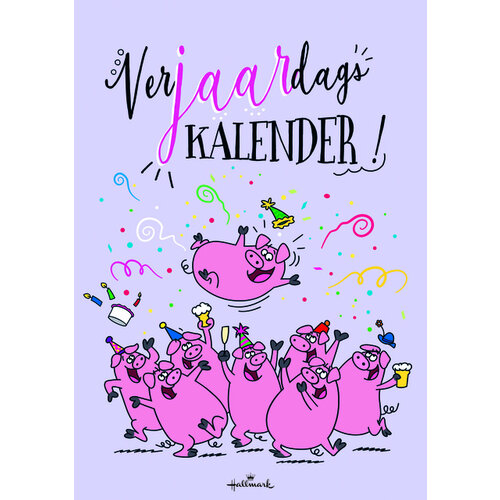 Hallmark Calendrier anniversaire court Leo Immerzeel 21x30cm