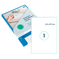 Rillprint Etiquette Rillprint 210x297mm transparent mat 25 étiquettes
