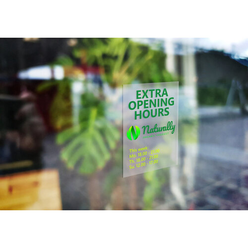 Rillprint Etiquette Rillprint 105x37mm transparent mat 400 étiquettes