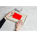 Rillprint Etiquette Rillprint 105x148mm rouge fluo 400 étiquettes