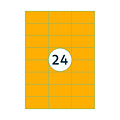 Rillprint Etiquette Rillprint 70x37mm orange fluo 2400 étiquettes