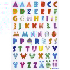 Etiquette HERMA Stone lettres colorées