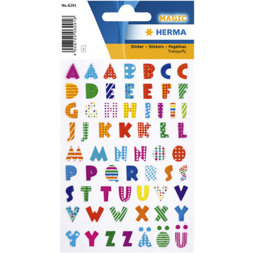 HERMA Etiquette HERMA Stone lettres colorées