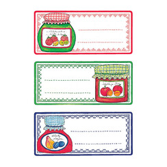 Etiquette de cuisine HERMA 3766 Bocaux 12 pcs