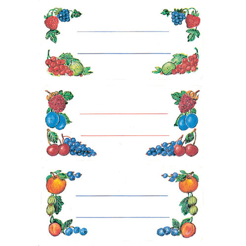 HERMA Etiket HERMA 3784 keuken fruit
