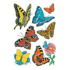 Etiquette HERMA 3801 Papillon