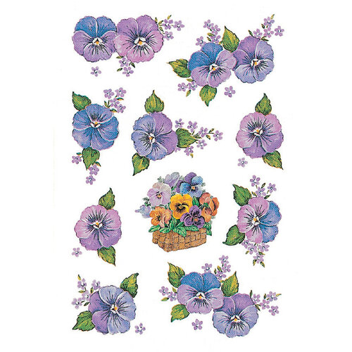 HERMA Etiquette HERMA 3818 Pensées violettes