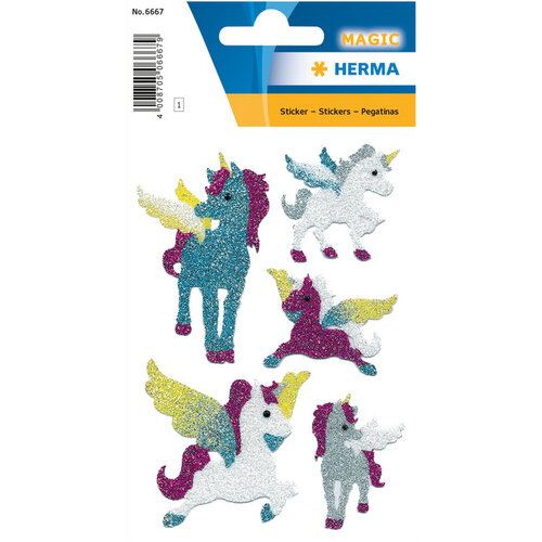 HERMA Autocollant Magic HERMA 6667 licorne