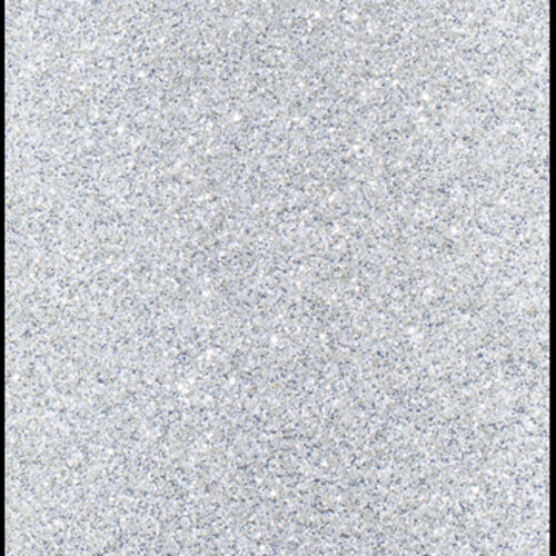 Folia Paper Glitterkarton Folia 50x70cm 300gr 5 vel zilver