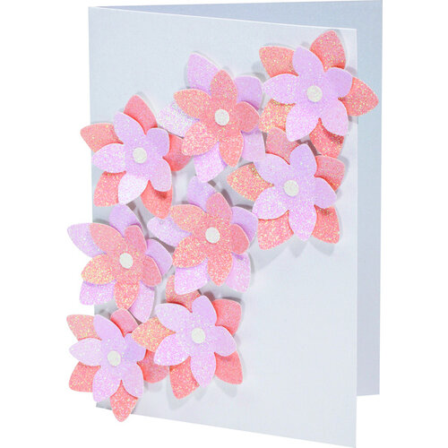 Folia Paper Carton photo Folia 50x70cm pailleté paquet 5 couleurs or