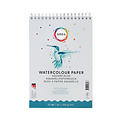 Qrea Aquarelblok Qrea A5 20 vel 200gr spiraal