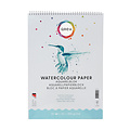 Qrea Bloc aquarelle Qrea A3 20 feuilles 200g spirale
