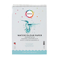 Qrea Aquarelblok Qrea A4 20 vel 200gr spiraal