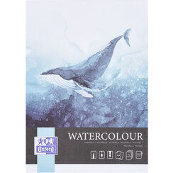 Bloc aquarelle Oxford Watercolour A4 20 feuilles 300g collé