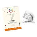 Qrea Schetsblok Qrea A4 24 vel 120gr spiraal