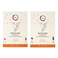 Qrea Schetsblok Qrea A4 24 vel 120gr gelijmd