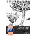 Oxford Tekenblok Oxford Sketching A4 50 vel 120 gram spiraal