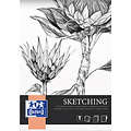 Oxford Bloc à dessin Oxford Sketching A4 50 feuilles 120g