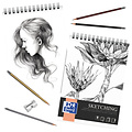 Oxford Tekenblok Oxford Sketching A3 50 vel 120 gram spiraal