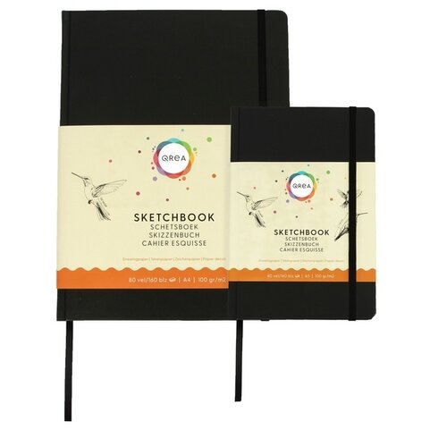 Qrea Bloc à dessin Qrea A5 100g 80 feuilles