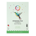 Qrea Bloc à dessin Qrea A5 24 feuilles 160g collé