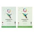 Qrea Tekenblok Qrea A4 24 vel 160gr gelijmd
