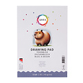 Qrea Bloc à dessin Qrea A5 50 feuilles 90g collé