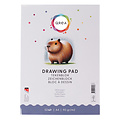 Qrea Bloc à dessin Qrea A4 50 feuilles 90g collé