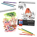Oxford Tekenblok Oxford Drawing A4 50 vel 160 gram spiraal
