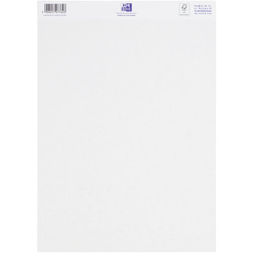 Oxford Bloc à dessin Oxford Marker A4 15 feuilles 180g