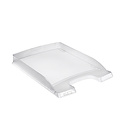 Leitz Corbeille à courrier Leitz Plus Slim A4 transparent