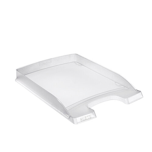Leitz Corbeille à courrier Leitz Plus Slim A4 transparent