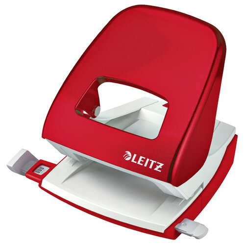 Leitz Perforator Leitz WOW 5008 NeXXt  metaal 30 vel rood