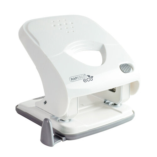 Rapesco Perforator Rapesco Germ-Savvy Less Effort Eco X5-40ps antibacterieel 2-gaats wit