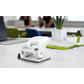 Rapesco Perforateur Rapesco Germ-Savvy Less Effort Eco X5-40ps Antibactérien 2 trous blanc