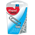 Maped Trombone Maped Office 25mm argent 100 pièces